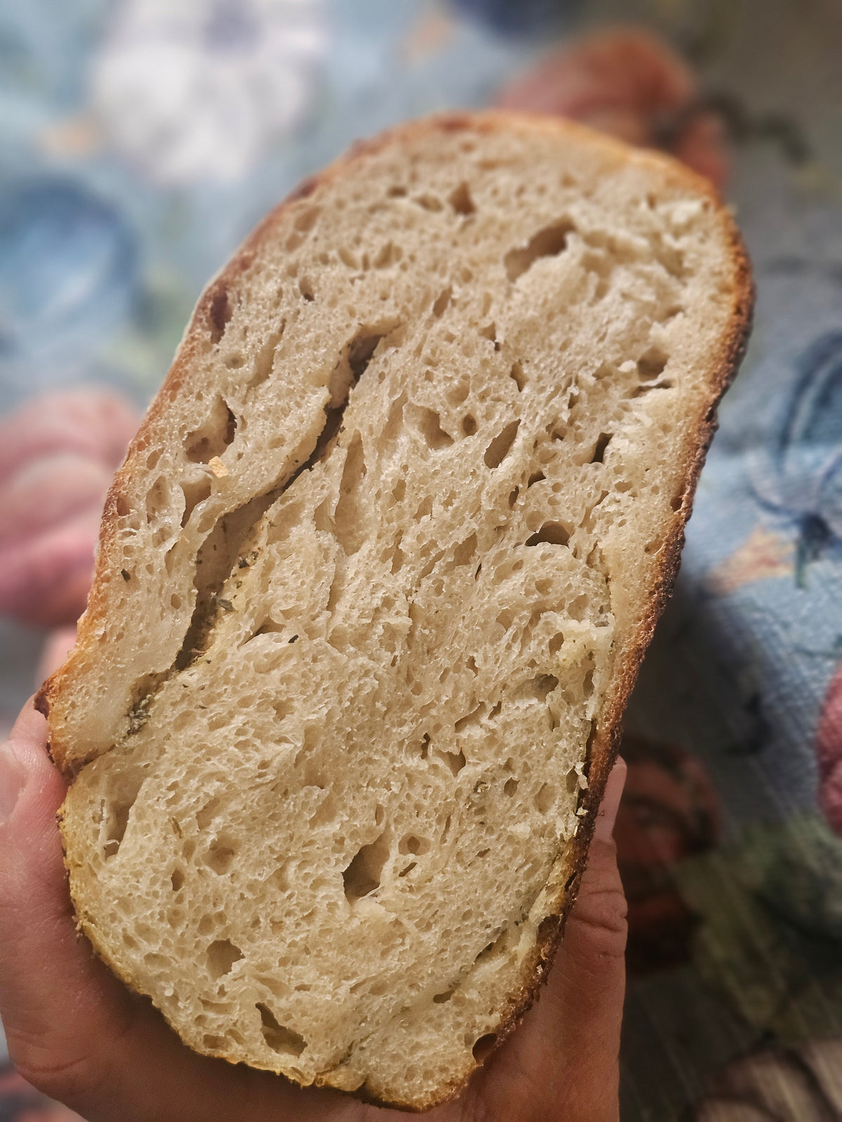 Garlic Butter and Italian Herb Sourdough