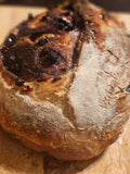 Blueberry Cinnamon Sugar Sourdough Loaf