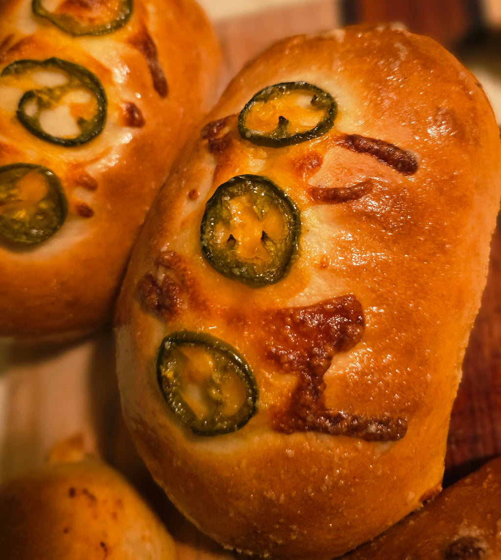 Jalapeño and Cheddar Stuffed Bread